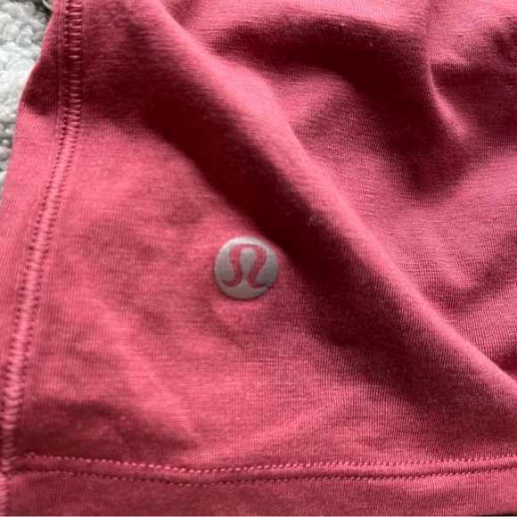 Lululemon Athletica Strappy Lunge Back T-shirt | Pink Light Weight Material - Picture 2 of 6